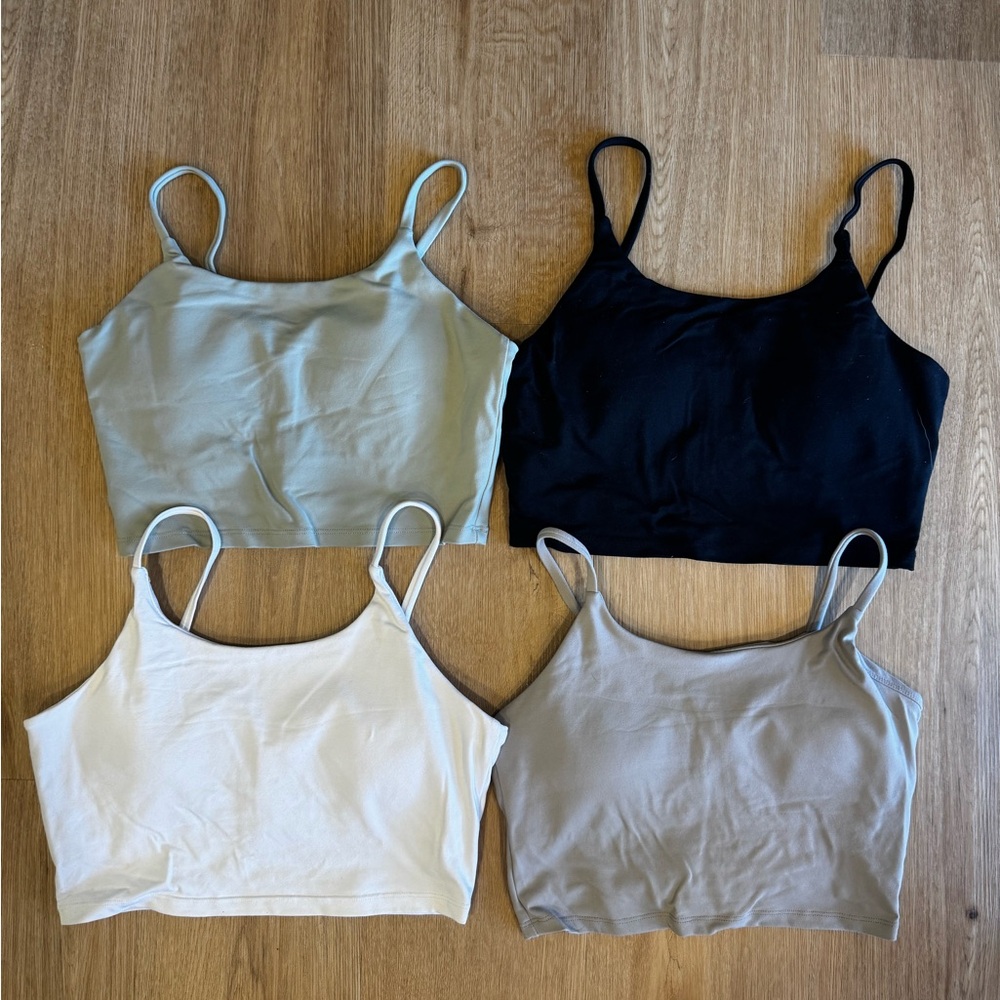 Women's Athletic Crop Tanks